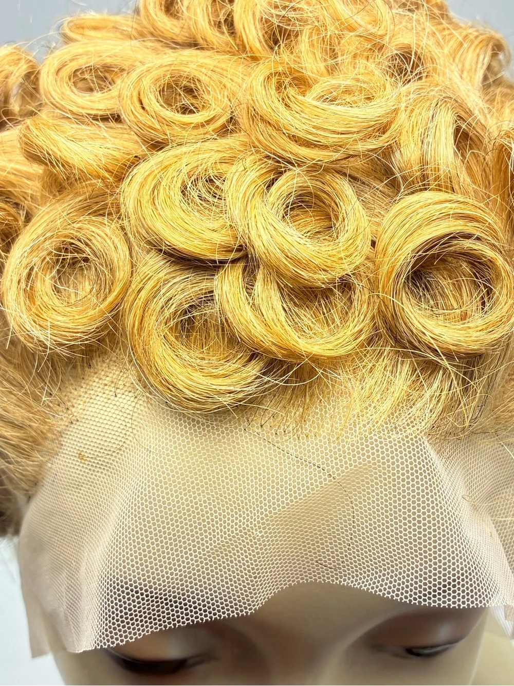 Blonde Lace Front Wig - Natural Golden Blonder.  Human Hair